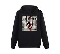 Mgdk Linkin Park Hybrid Theory Hoodies Long Sleeve Pullover Loose Hoody Sweatershirt L