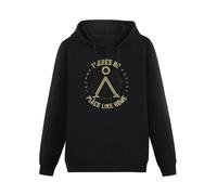 Mgdk Stargate Sg1 No Place Like Home Cool Casual Pride Hoodies Long Sleeve Pullover Loose Hoody Sweatershirt XL