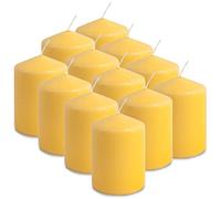 MGE - Lot de 24 Bougies Flottantes Blanches - Décoration de Table et Mariage - Chauffe-Plat Flottants - Bougies d’Eau pour Vase et Centre de Table - Petites Rondes 4h