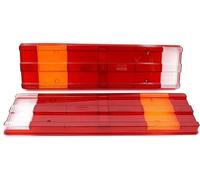 MGF Lot de 2 verres de rechange pour feu arrière, camion,