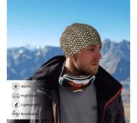 MGGAklp Cache-cou d'été avec imprimé ananas multifonctionnel, coupe-vent, masque, écharpe, équipement de protection contre le froid