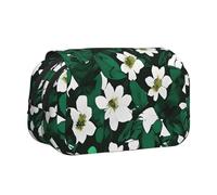 MGGAklp Hunter Trousse à stylos avec double fermeture éclair pour fournitures scolaires et de bureau Vert