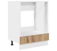 MGH Armoire cuisine - Buffet à four - Chêne artisan, 60x46x81.5 cm, Bois d'ingénierie LV1806