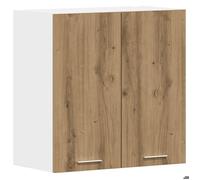 MGH Armoire murale de cuisine ""Lyon"" - Buffet cuisine - chêne artisanal 60x31x60 cm LV1005