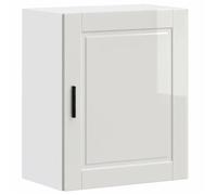 MGH Meuble Cuisine - Armoire murale de cuisine Porto - pour Salle à Manger, blanc brillant bois ingénierie LV1182