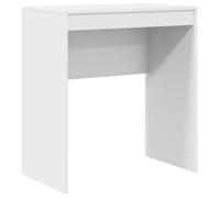MGH - NEUF Bureau à domicile, Table de travail, Blanc Bois d'ingénierie 70 x 40 x 76 cm Simple ll445