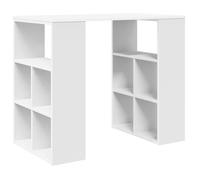 MGH - NEUF Bureau à domicile, Table de travail d'angle, Blanc Blanc MDF Moyen Rangement ll910