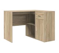 MGH - NEUF Bureau à domicile, Table de travail d'angle, en chêne de Sonoma 102x88x75 cm en bois d'ingénierie ll441