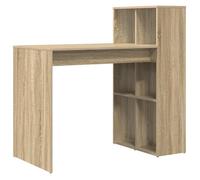 MGH - NEUF Bureau à domicile, Table de travail, informatique Chêne de Sonoma Bois d'ingénierie Moyen ll927