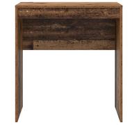 MGH - NEUF Bureau à domicile, Table de travail, rustique Bois vieilli Panneau de particules Petit ll444