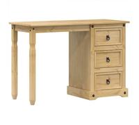MGH - NEUF Coiffeuse Corona 110x47x75 cm bois de pin massif ll345