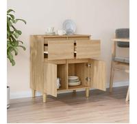 MGH - TOP Buffet de rangement - Cabinet/Commode Bois - Chêne sonoma - 60x35x70 cm - Bois d'ingénierie LV1897