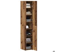 MGH - TOP Haut Armoire Vaisselier - Buffet Pour Salon/Bureau - Bois ancien 30x42.5x185 cm - Bois d'ingénierie LV20