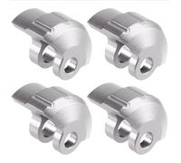 MGHGFYTAS Accessoires Voitures RC Compatible avec ARRMA 1/7 1/8 Pièces De Rechange Et Accessoires pour Voitures RC 4 Capuchons De Protection Métalliques pour Amortisseurs
