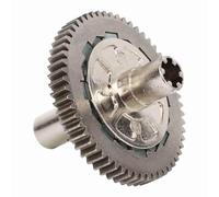 MGHGFYTAS Accessoires Voitures RC Compatible avec Arrma pour Granite pour Typhon 1/10 1/8 RC Voiture Pièces Upgrade Acier Métal 57T 0.8Mod Jeu Patinage Embrayage Engrenage Droit