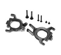 MGHGFYTAS Accessoires Voitures RC Compatible avec Arrma pour Mojave 4S pour Kraton pour Outcast 4x4 1/8 1/10 RC Amélioration De Voiture Pièces Métal pour Porte-moyeux en C Blocs De Pivot(Black)