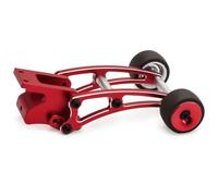 MGHGFYTAS Accessoires Voitures RC Compatible avec Hyper GO pour MJX 14209 14210 1/14 RC Pièces D'amélioration pour Voiture Accessoires Barre De Wheeling en Alliage D'aluminium(Red)