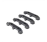 MGHGFYTAS Accessoires Voitures RC Compatible avec JLB J3 1/10 Rc Pièces D'accessoires De Modification De Mise À Niveau De Voiture 4Pcs Composants De Fixation du Bras Inférieur EA1005A(Black)
