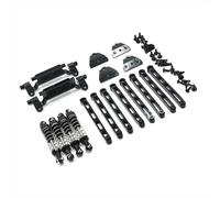 MGHGFYTAS Accessoires Voitures RC Compatible avec Mangniu pour MN78 1/12 Pièces Upgrade Voiture RC Tige Métal Amortisseur Tige pour Siège Support Amortisseur Ensemble(Black)