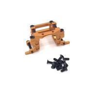 MGHGFYTAS Accessoires Voitures RC Compatible avec Mini-Q8 pour Mini-Q9 1/28 RC, Mise À Niveau De Voiture, Pièces De Modification, Accessoires, Boîte De Vitesses Avant Et Arrière en Métal(Yellow)