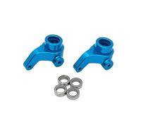 MGHGFYTAS Accessoires Voitures RC Compatible avec MJX 10303 10304 1/10 RC, Mise À Niveau De Voiture, Pièces De Modification, Accessoires, Roulement De Coupelle De Direction Avant en Métal(Blue)