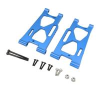MGHGFYTAS Accessoires Voitures RC Compatible avec MJX pour Hyper Go 7303 P73250 1/7 RC Amélioration De Voiture Pièces De Modification Accessoires 2 Pièces Bras De Suspension Inférieur Arrière(Blue)