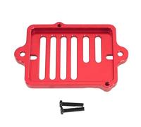 MGHGFYTAS Accessoires Voitures RC Compatible avec MJX pour Hyper Go H12Y H12P 1/12 RC, Pièces De Mise À Niveau De Voiture, Accessoires Électroniques pour Contrôleur De Vitesse, Base Métallique(Red)