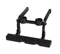 MGHGFYTAS Accessoires Voitures RC Compatible avec MJX pour Hyper Go H12Y H12Y+ 1/12 RC Pièces D'amélioration pour Voiture Accessoires Fixation De Pare-Chocs Avant en Métal - Pièces Fragiles(Black)