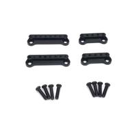 MGHGFYTAS Accessoires Voitures RC Compatible avec MN D90 D91 D96 pour MN98 99S Voiture RC 1/12 Amélioration De Voiture Accessoires De Modification Support D'amortisseur en Métal(Black)