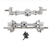 MGHGFYTAS Accessoires Voitures RC Compatible avec MN D90 pour MN-90 MN96 pour MN98 pour MN99S MN45 1/12 Pièces Et Accessoires pour Voitures RC Essieu Portique Avant Et Arrière en Métal