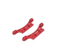 MGHGFYTAS Accessoires Voitures RC Compatible avec NIMI-Q8 Q9 1/28 Télécommande Amélioration De La Voiture Télécommandée Pièces Et Accessoires Supports D'amortisseurs Avant Et Arrière en Métal(Red)