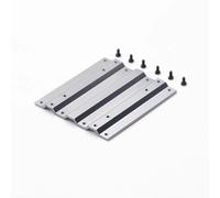 MGHGFYTAS Accessoires Voitures RC Compatible avec Orlandoo Hunter OH32T01 1/32 RC Voiture Pièces Upgrade Base De Disque De Meulage Non Pliante(Silver)