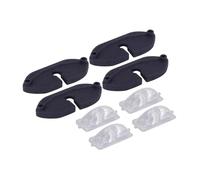 MGHGFYTAS Accessoires Voitures RC Compatible avec SCX10 III pour Axial CJ-7 pour Wrangler, Lumière De Roche pour Châssis, Lumières Ambiantes pour Voiture sur Chenilles 1/10 RC, Décoration DIY(White)