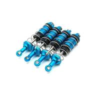MGHGFYTAS Accessoires Voitures RC Compatible avec SCY 16101 16102 16103 1/16 RC Pièces De Rechange Accessoires Amortisseurs À Huile en Métal 4 Pièces(Blue)