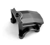 MGHGFYTAS Accessoires Voitures RC Compatible avec Traxxas pour Maxx 1/5 1/6 RC Camion Pièces De Voiture Accessoires Métal Avant Arrière Boîtier Différentiel Couvercle De Boîte De Vitesses 7780(Black)