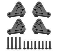 MGHGFYTAS Accessoires Voitures RC Compatible avec Traxxas pour MAXX V2 pour WideMaxx 1/10 RC, Accessoires De Pièces De Voiture, Amortisseur Avant Et Arrière en Métal, Support De Montage Inférieur