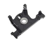 MGHGFYTAS Accessoires Voitures RC Compatible avec Traxxas pour Rustler 4X4 pour VXL pour Slash pour LCG 1/10 RC Pièces De Mise À Niveau De Voiture Support De Moteur en Métal avec Roulement 10x19x5mm