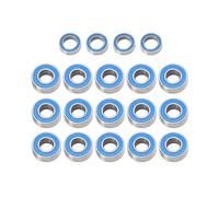 MGHGFYTAS Accessoires Voitures RC Compatible avec Traxxas pour Slash 2WD pour Bandit pour Rustler 2WD 1/10 RC Pièces De Rechange pour Voitures Accessoires Kit De 19 Roulements Étanches