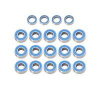 MGHGFYTAS Accessoires Voitures RC Compatible avec Traxxas pour Slash pour Bandit pour Rustler 1/10 RC Pièces Et Accessoires pour Mise À Niveau De Voiture 19 Pièces Kit De Roulements Scellés