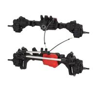 MGHGFYTAS Accessoires Voitures RC Compatible avec Traxxas pour TRX4 1/10 RC pour Voiture À Chenilles, Pièces De Modification, Accessoires, Essieux De Portail Avant Et Arrière en Métal