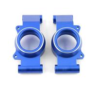 MGHGFYTAS Accessoires Voitures RC Compatible avec Traxxas pour X-Maxx 6S 8S 1/5 RC Pièces D'amélioration pour Voiture Accessoires 2 Pièces pour Porte-moyeu D'essieu Arrière en Métal(Blue)