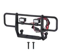 MGHGFYTAS Accessoires Voitures RC Compatible avec TRX4M pour High pour Trail K10 Accessoires De Remplacement pour Mise À Niveau De Voiture sur Chenilles RC 1/18 Feux De Pare-Chocs Avant en Plastique