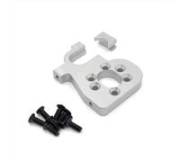 MGHGFYTAS Accessoires Voitures RC Compatible avec WLtoys 1/14 144001 144002 1/12 124016 124017 RC, Pièces De Mise À Niveau De Voiture, Accessoires, Support De Moteur sans Balais en Métal(Silver)