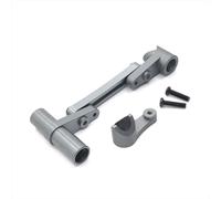 MGHGFYTAS Accessoires Voitures RC Compatible avec WLtoys 104009 12401 12402 12403 12404 12409 RC Pièces De Rechange pour Voitures Accessoires Groupe De Direction en Métal(Gray)