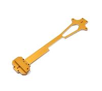 MGHGFYTAS Accessoires Voitures RC Compatible avec WLtoys 124017 124016 124018 124019 1/12 RC, Pièces De Mise À Niveau De Voiture, Accessoires, Dalle De Deuxième Étage en Métal(Yellow)