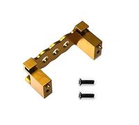 MGHGFYTAS Accessoires Voitures RC Compatible avec Wltoys 144001 124016-17-18 124019 RC Accessoires D'amélioration pour Voiture Boîtier De Direction À Base Fixe(Yellow)