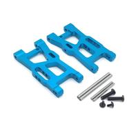MGHGFYTAS Accessoires Voitures RC Compatible avec Wltoys 144010 124019 124017 124016 1/14 1/12 RC, Pièces De Mise À Niveau De Voiture, Accessoires Avant pour Bras De Suspension À Bras Oscillant(Blue)