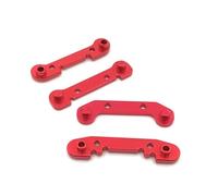 MGHGFYTAS Accessoires Voitures RC Compatible avec WLtoys 144010 144001 144002 124016 124017 124018 124019 RC Pièces Détachées Avant Et Arrière pour Voitures pour Supports De Bras Oscillant(Red)