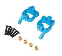 MGHGFYTAS Accessoires Voitures RC Compatible avec WLtoys 144016 144018 pour JJRC C8803 Rallo 1/14 1/12 RC, Pièces De Mise À Niveau De Voiture, Accessoires en Métal, Siège C Amélioré(Blue)