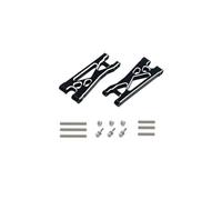 MGHGFYTAS Accessoires Voitures RC Compatible avec WLtoys 244016 pour LOSI Micro-B 1/24 Voiture Télécommandée Accessoires D'amélioration Pièces : Bras Inférieur Arrière en Métal(Black)